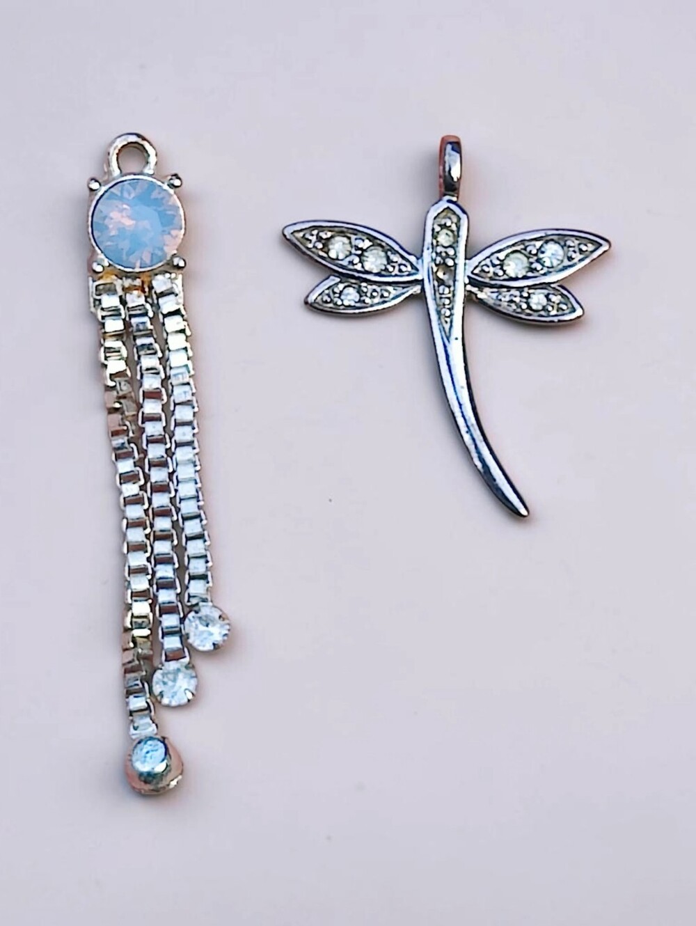 2 Sterling Silver Pendants